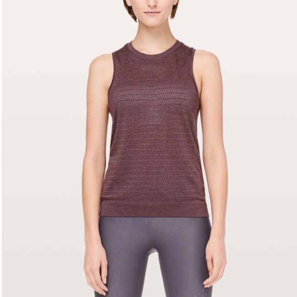 lululemon athletica Tops - Lululemon Breeze By Muscle Tank II - Sz 6 in Brick Red